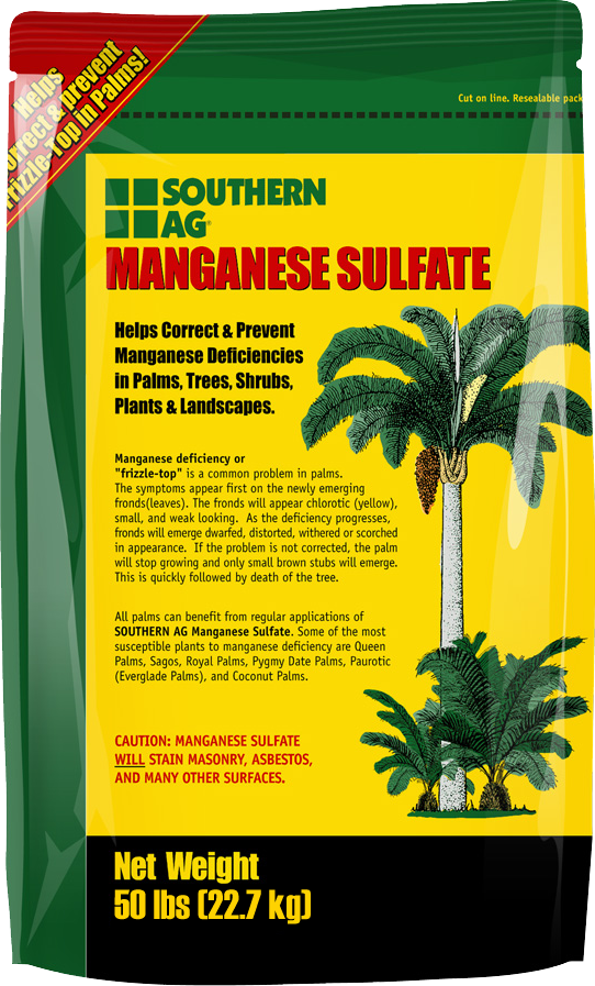 Man Power MxG 31.5% Manganese Sulfate Agricultural Grade Granular with 18% Sulfur bag