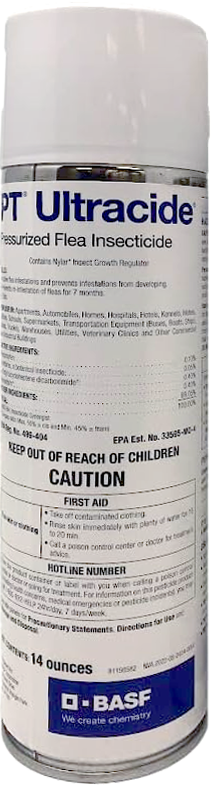 PT Ultracide Pressurized Flea Insecticide