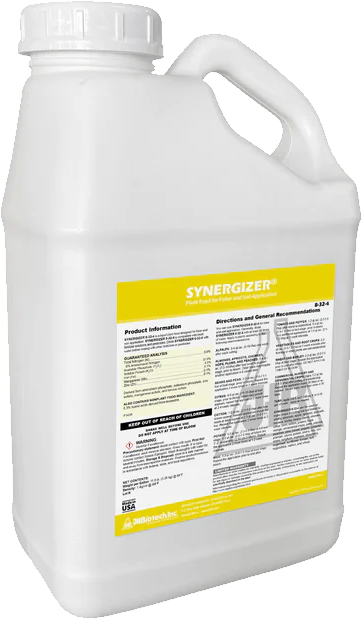 Synergizer 8-32-4 Plant Food for Foliar and Soil Application- 2.5 Gallon
