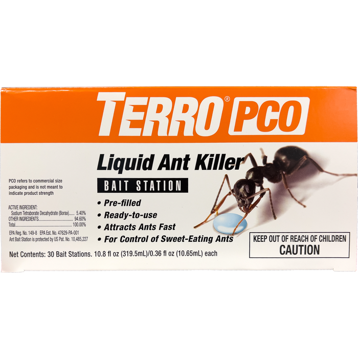 Terro PCO Liquid Ant Killer Bait Station - Box of 30 Stations