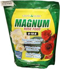 Grow More Magnum Rose Food 8-10-8 bag