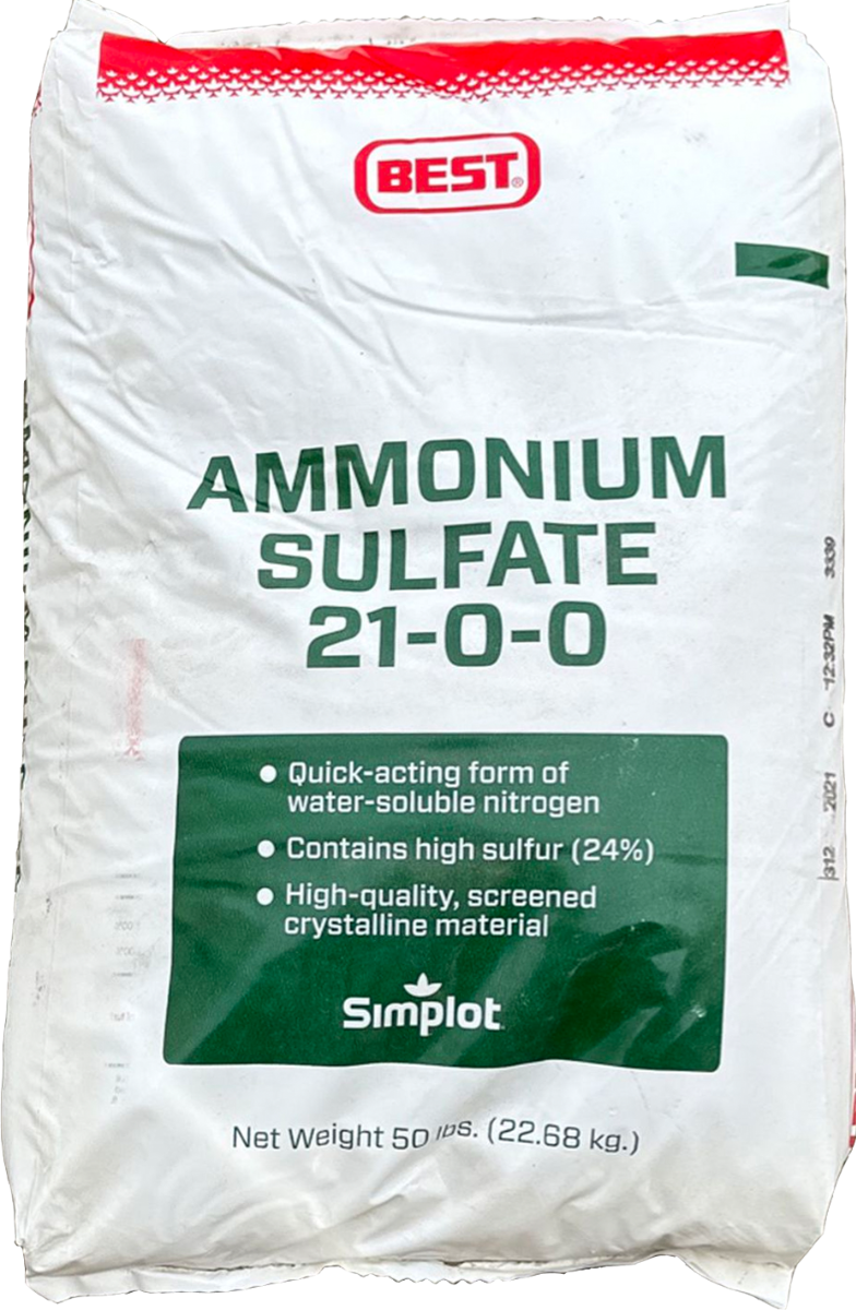 Ammonium Sulfate 21-0-0 Fertilizer - 50lb Bag