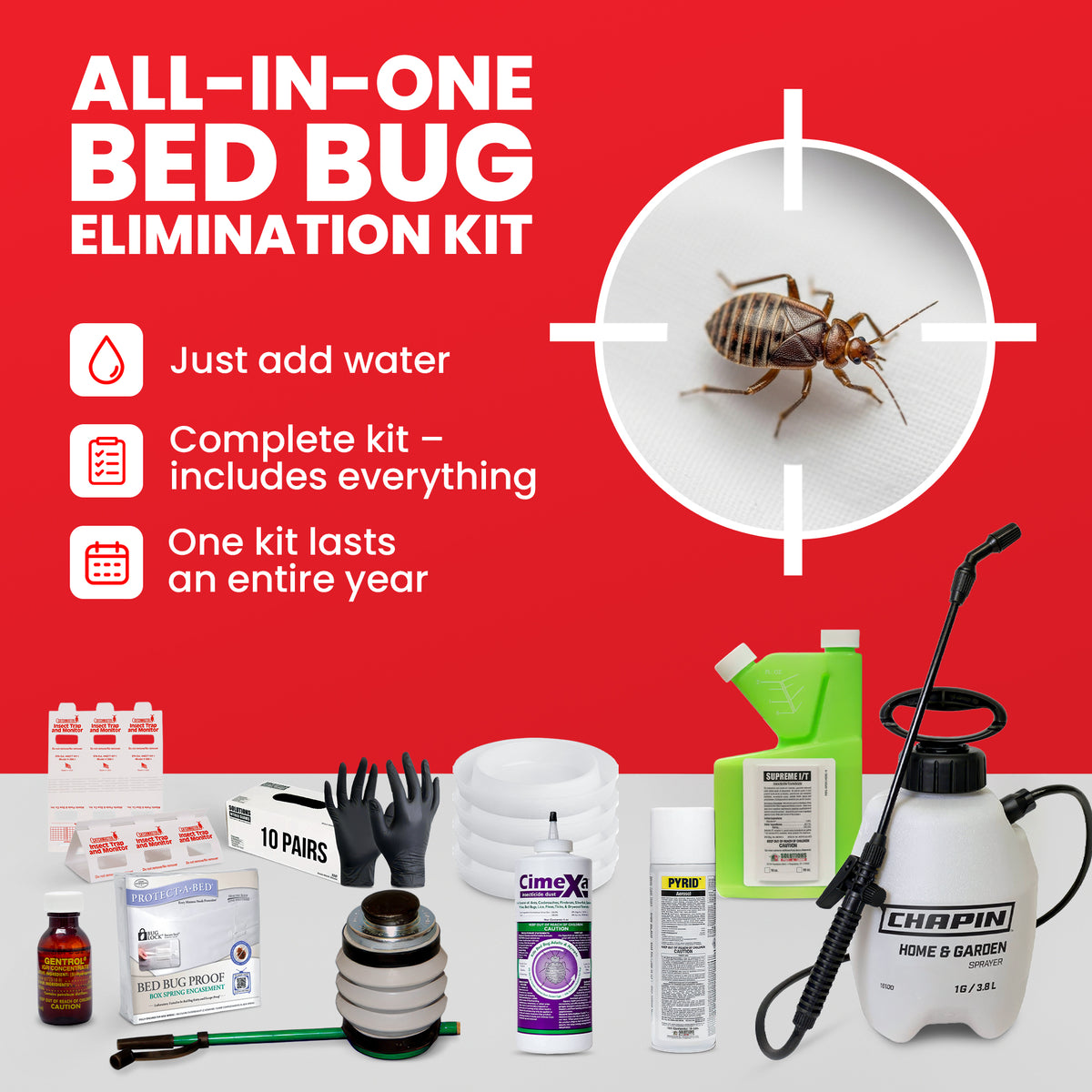 All-In-One Bed Bug Elimination Kit – Pest Control Superstore