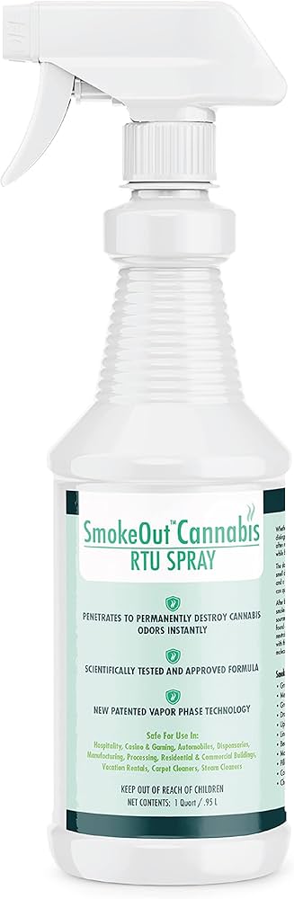 Smokeout Cannabis RTU Spray Bottle