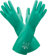 Unlined Nitrile Gloves - Green