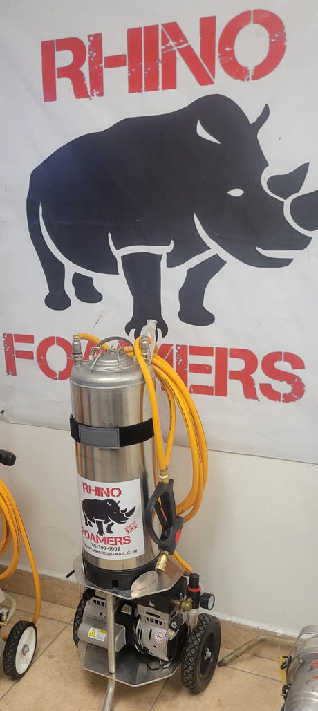 Rhino Foamers Power Cart - Portable Wet & Dry Foam Machine