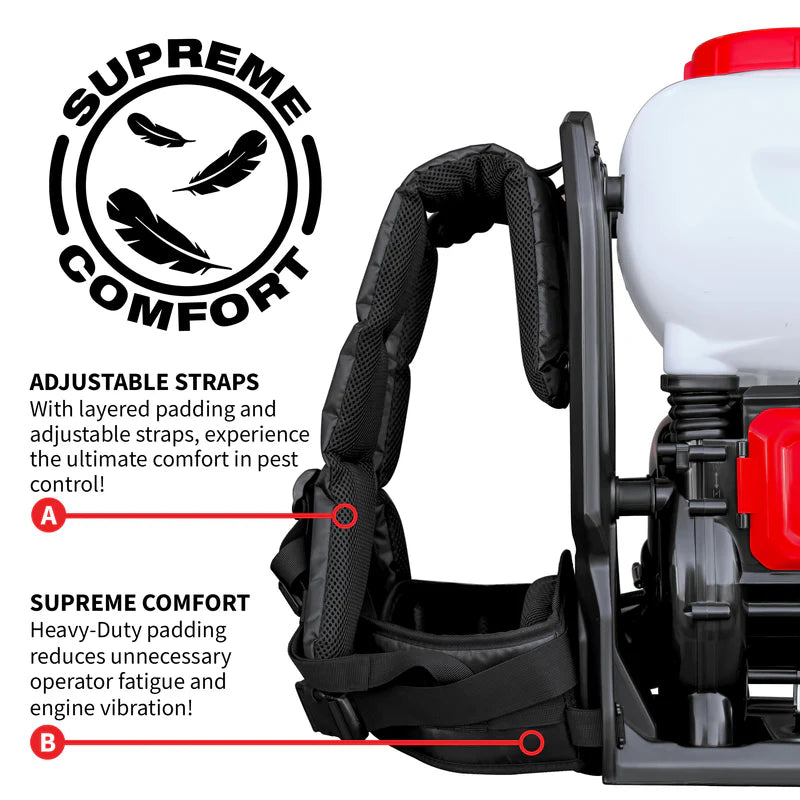 4-Gal 36V Battery-Powered Backpack Mosquito Fogger