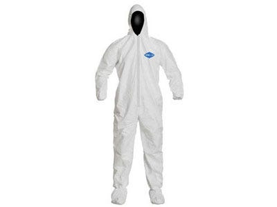 Permagard Coverall with Attached Hood & Boots