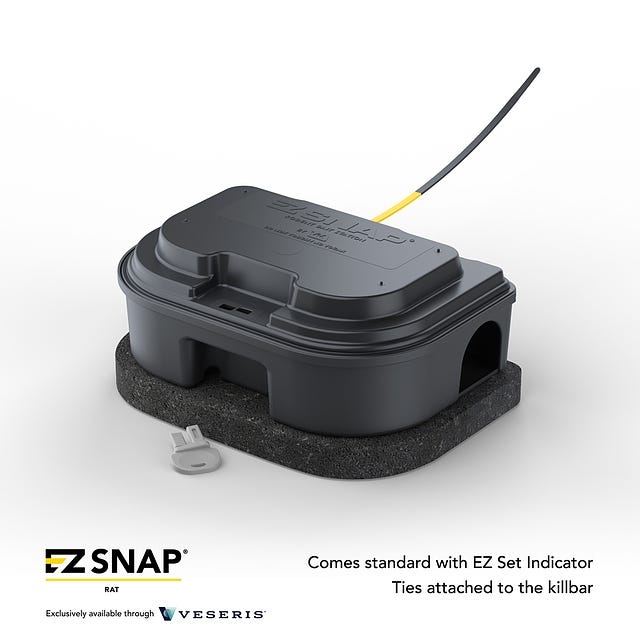 EZ SNAP SECURED Rat Bait Station