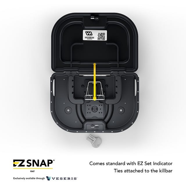 EZ SNAP SECURED Rat Bait Station