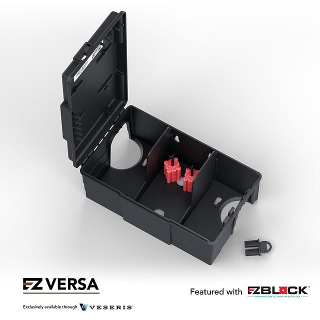 EZ Versa Triple Action Rodent Bait Station