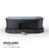 EZ Secured Rodent Bait Station - Black - 2 pack