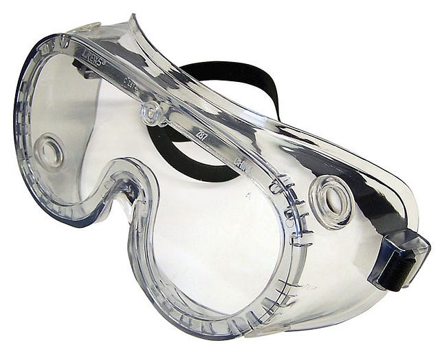 Ventless Safety Goggles