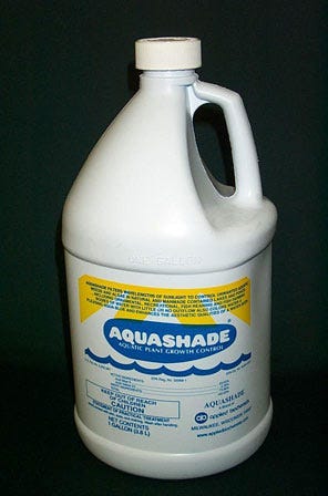 Aquashade Aquatic Plant Control Dye jug