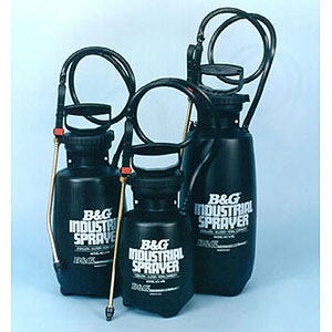 Industrial Sprayer 1030 with 12'' Brass Wand & Fan Tip 1-PB