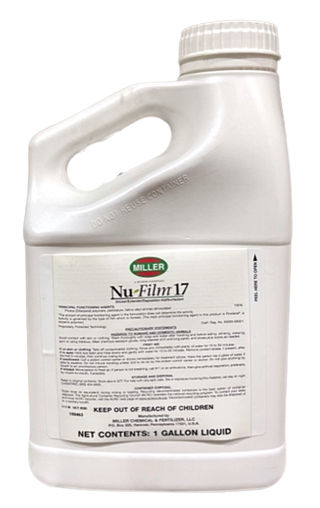 Nu-Film-17 Sticker & Extender Adjuvant jug