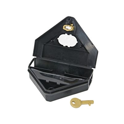 Gold Key Mouse Depot Mini Bait Station with Window