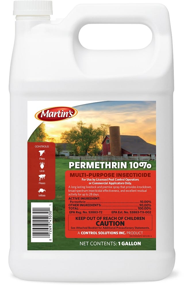 Permethrin 10% Concentrate