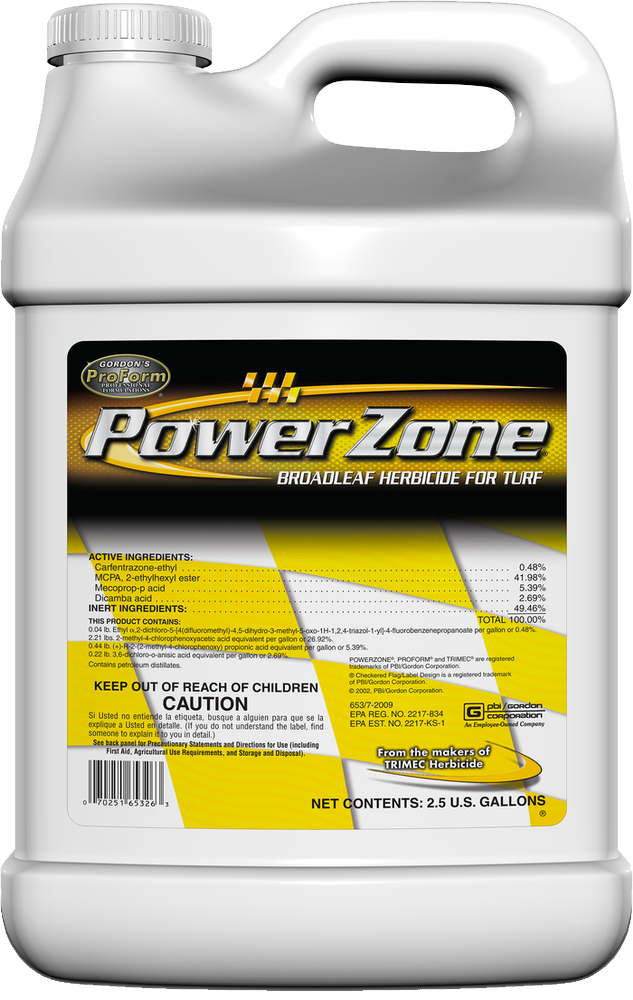 Power Zone Broadleaf Herbicide for Turf