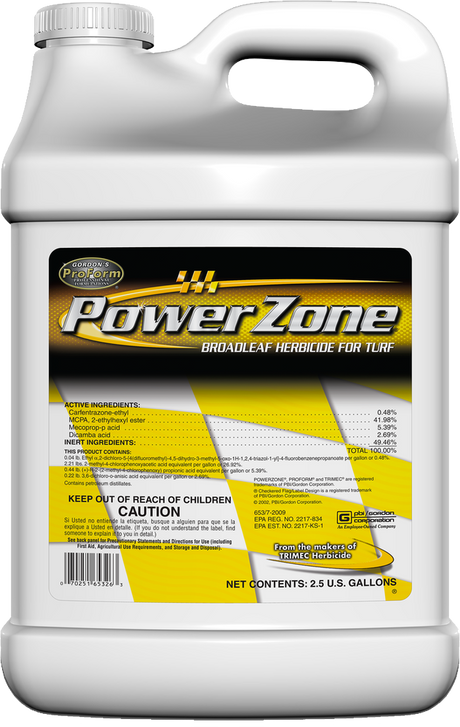 Power Zone Broadleaf Herbicide for Turf