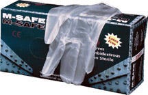 M-Safe Vinyl Disposable Gloves