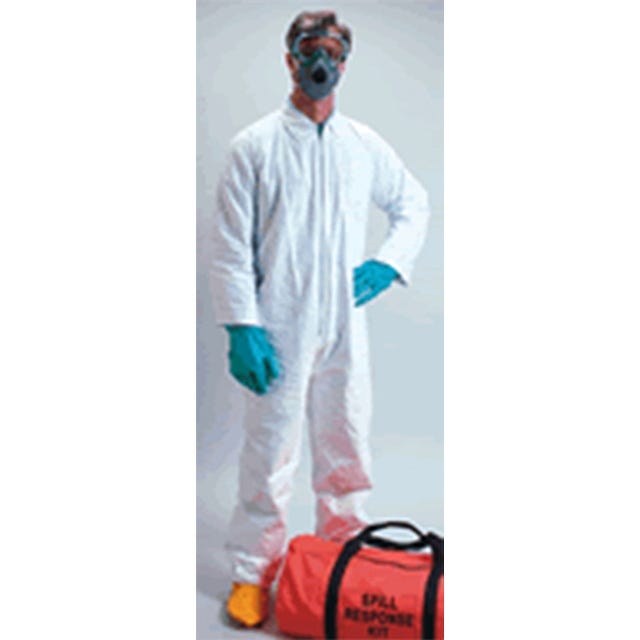 Tyvek 4X White Comfort Fit Disposable Coverall