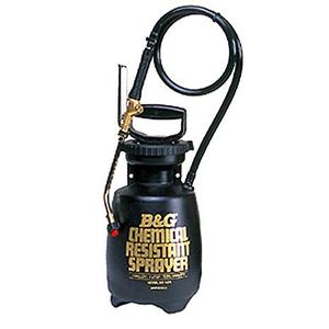 Chemical-Resistant Sprayer with 18'' Brass Extension & Fan Nozzle - 1-CR