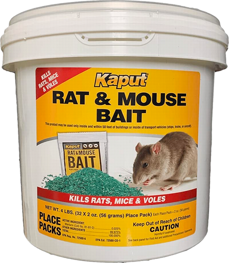 Kaput Rat Mouse Bait