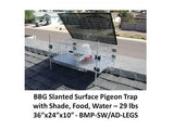 Large Pigeon Trap for Slanted Surfaces