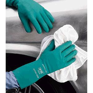 Glove Nitrile Large 13'' 15 mil Green Unlined