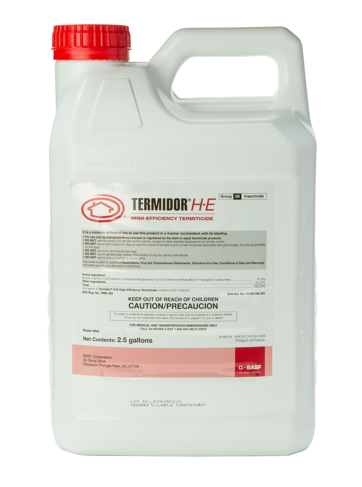 Termidor HE Termiticide - 2.5 Gallon Jug – Pest Control Superstore