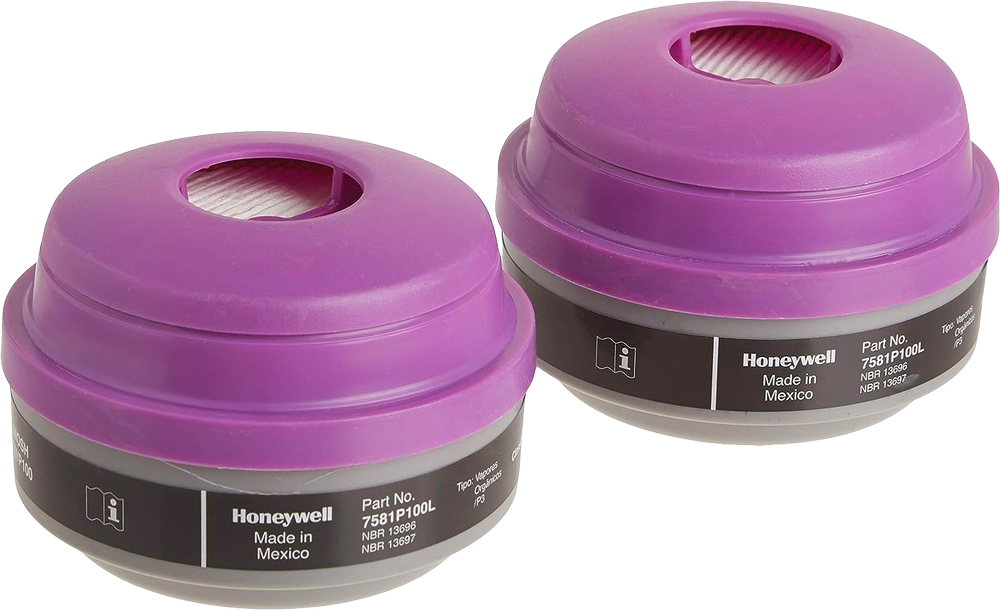 North Organic Vapor & P100 Cartridge/Filter Combo