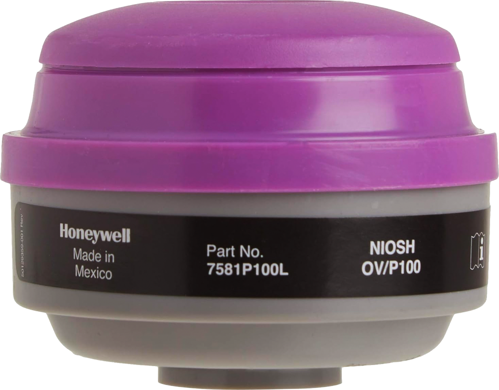 North Organic Vapor & P100 Cartridge/Filter Combo