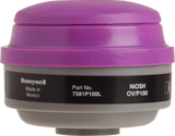 North Organic Vapor & P100 Cartridge/Filter Combo