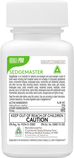 sedgemaster herbicide Sedgemaster Granular Herbicide