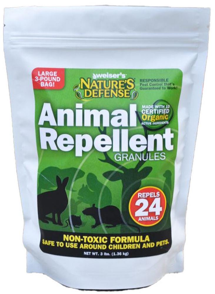 Nature's Defense All-Purpose Granular Animal Repellent pail Part#5822