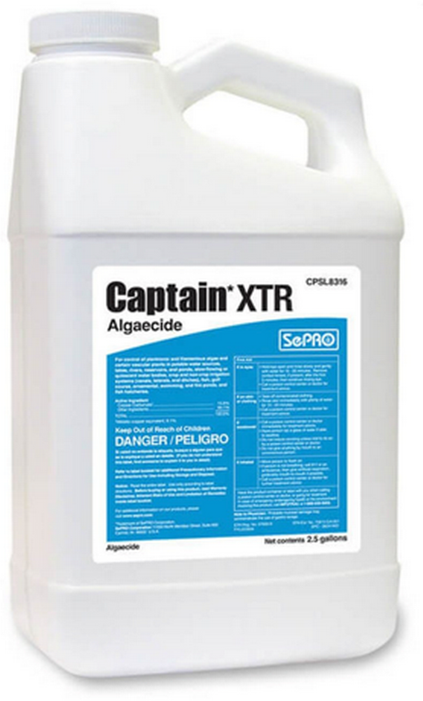 Captain XTR Liquid Copper Algaecide - 2.5 Gallon