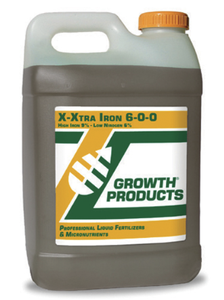 X-Xtra Iron 6-0-0 9%Fe Fertilizer jug