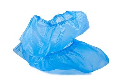 Disposable Blue Shoe Covers