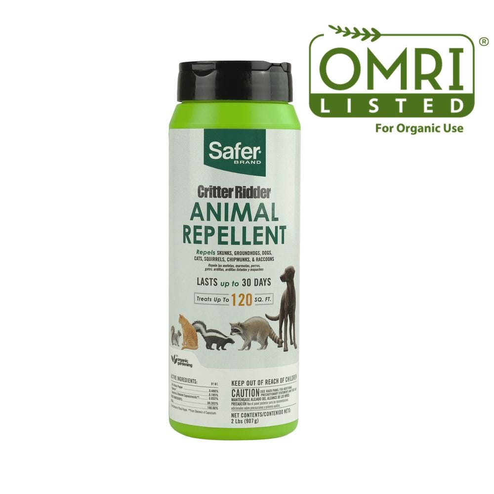 Safer Brand Critter Ridder Animal Repellent