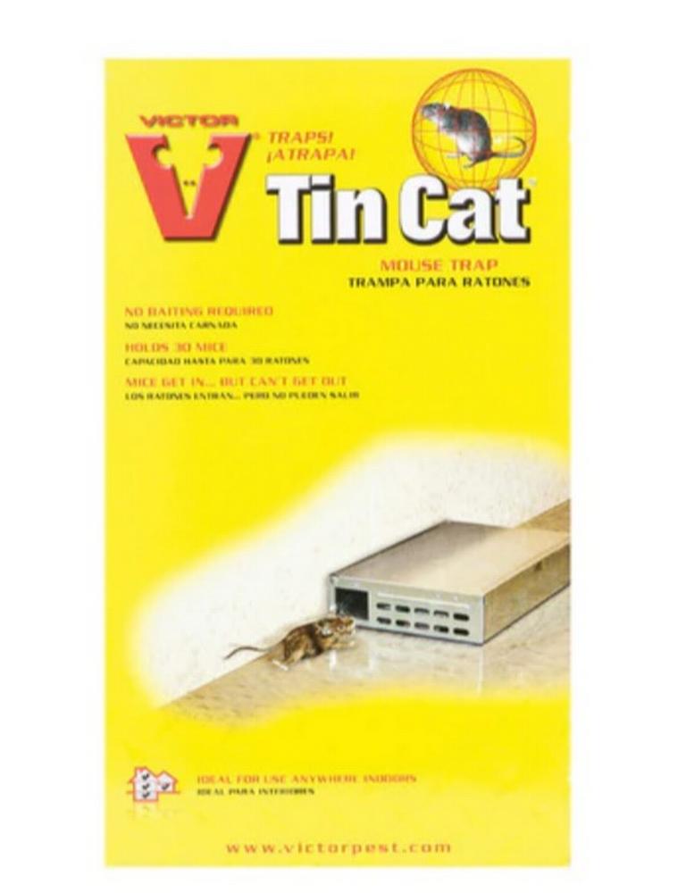 Victor Tin Cat Mouse Trap - Solid Top