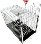 Transfer Cage with Top Door and Sliding Door