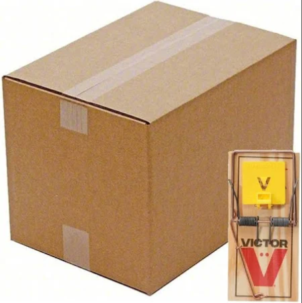 Victor Expanded Trigger Rat Snap Trap (M326) - 12 Traps