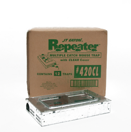 Repeater Multiple Catch Mouse Trap with Clear Window