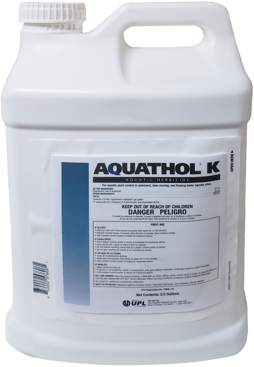 Aquathol K Aquatic Herbicide jug