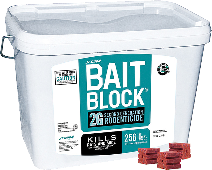 Bait Block 2G Second Generation Rodenticide