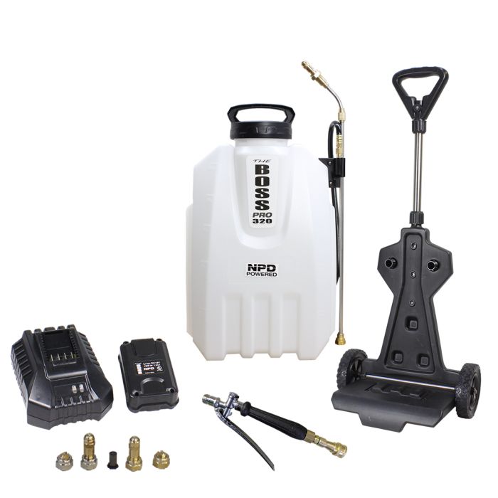 BOSS PRO-320MC 2.5G - Interior-Exterior Spray Applicator with Mobile Cart