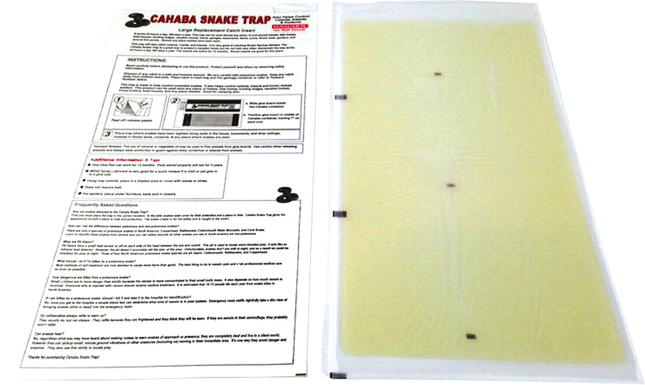 Large Catch Inserts for Cahaba Snake Trap