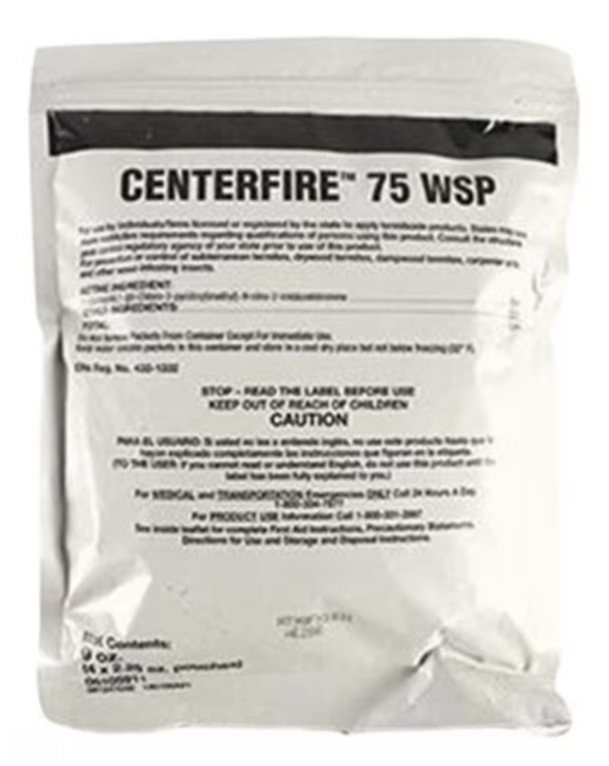 Centerfire 75 WSP Termiticide/Insecticide - 2.25 oz. packet (4 packet/pkg.)