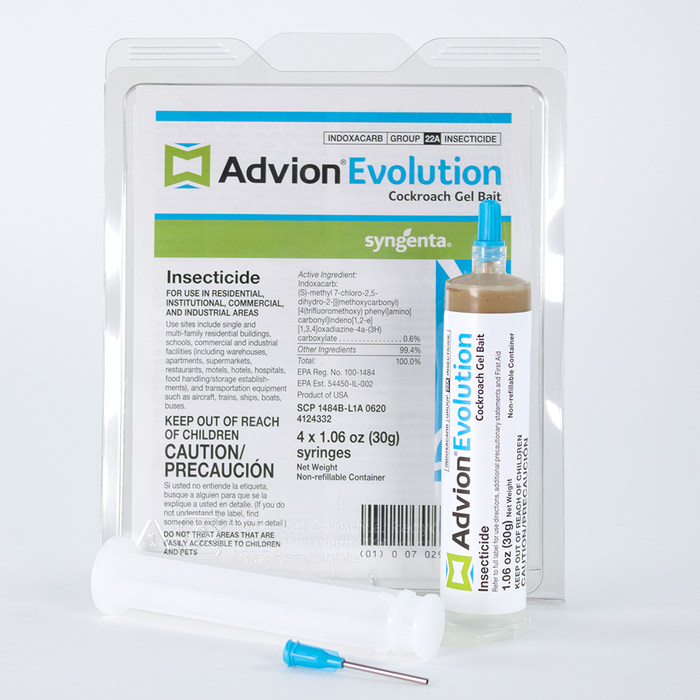 Advion Evolution Cockroach Gel Bait - Box of 4 x 30 g tubes